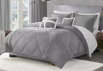 Mink to Sherpa Comforter Set