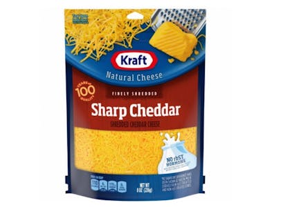 Kraft Shredded or Block Cheese