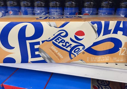 3 Pepsi Soda Shop 12-Packs