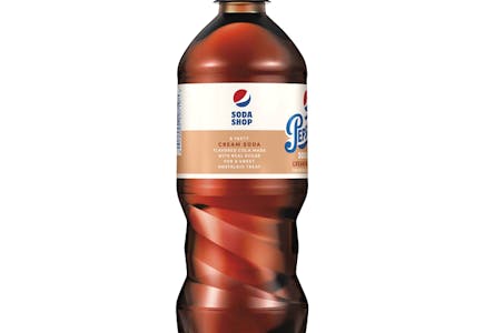 2 Pepsi Soda Shop 20-Ounce Bottles