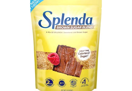 2 Bags of Splenda Brown Sugar Blend
