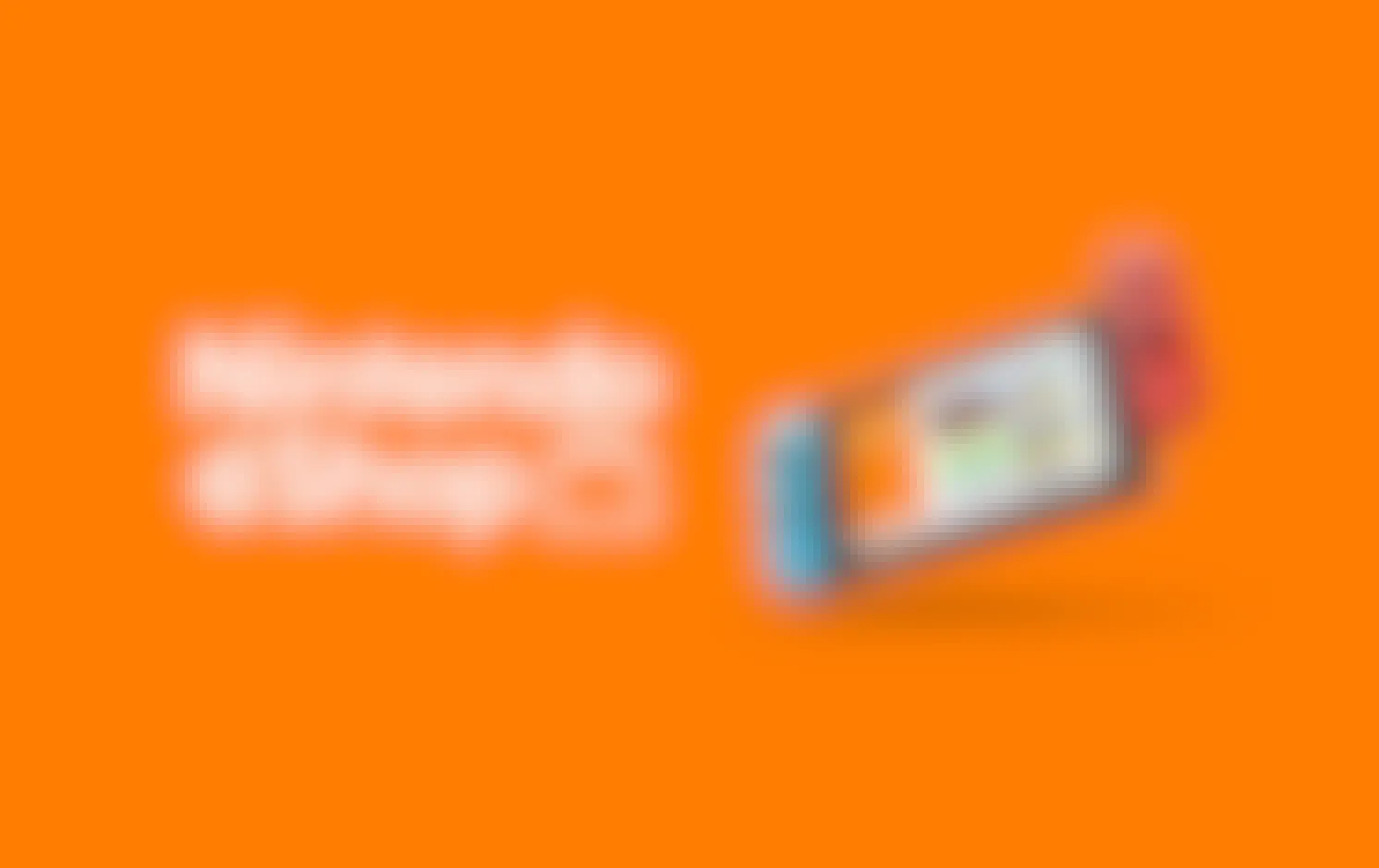 Graphic that reads Nintendo E-shop with a swtich console on a Orange background
