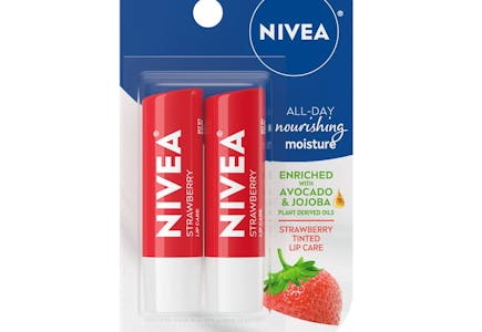2 Nivea Lip Care 2-Packs