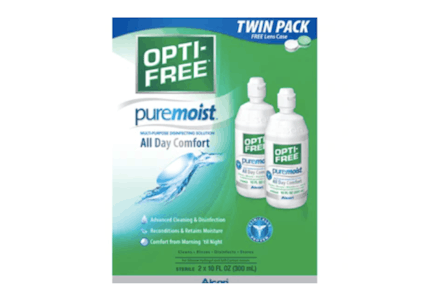 Clear Care or Opti-Free Solution