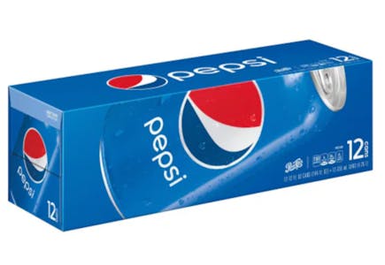4 Pepsi or Coca-Cola Soda 12-Packs