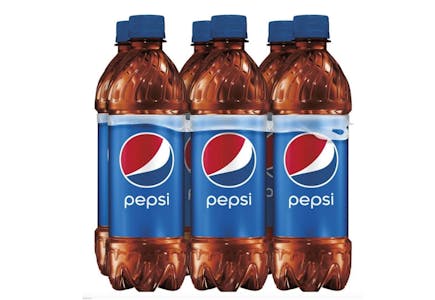 4 Pepsi or Canada Dry Soda 6-Packs