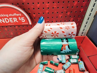 holiday dog waste bags