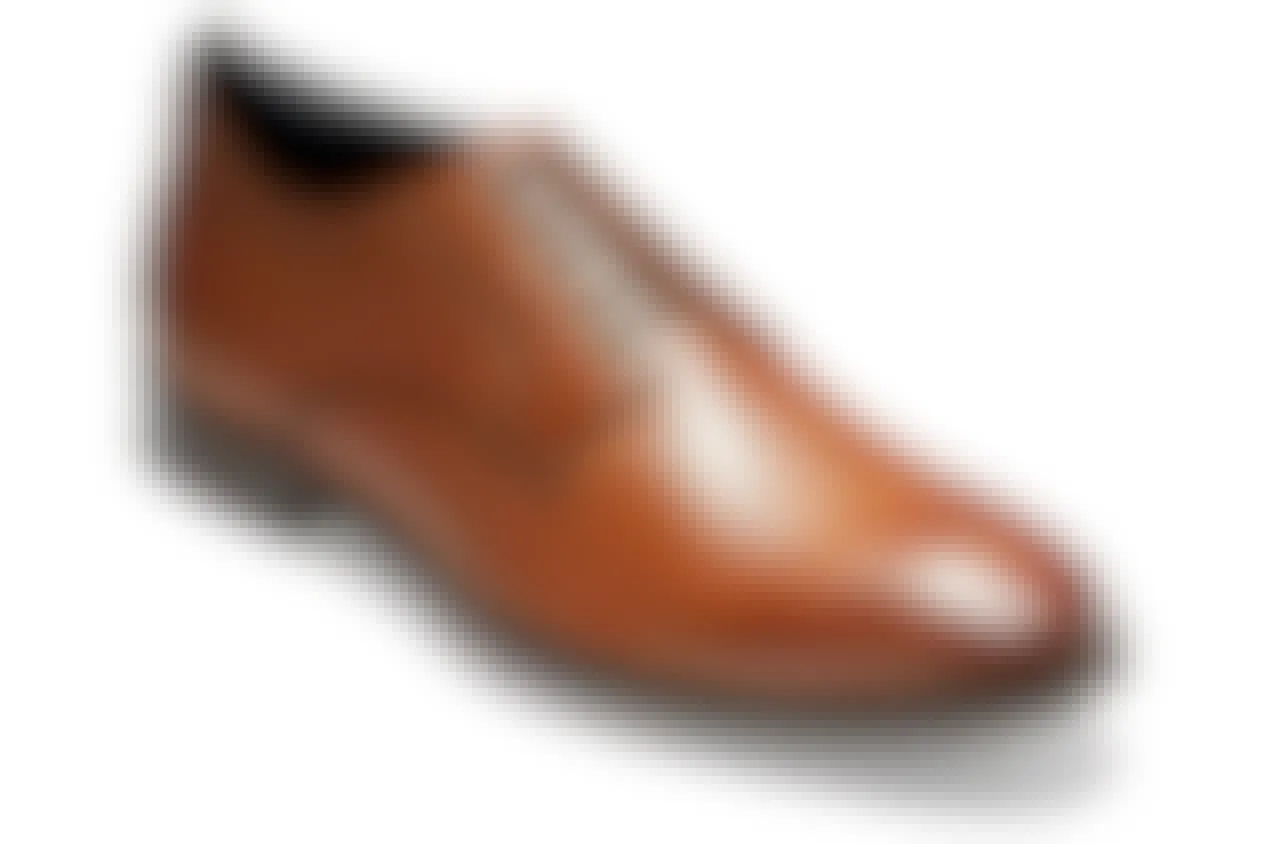 brown cole haan derby shoe