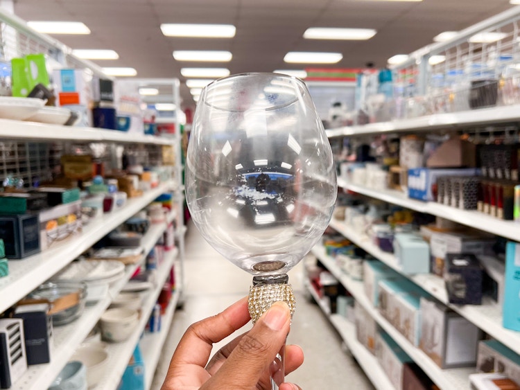 Damaged glass inside of a ross store