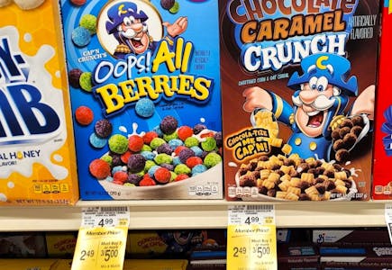 3 Cap'n Crunch Cereal