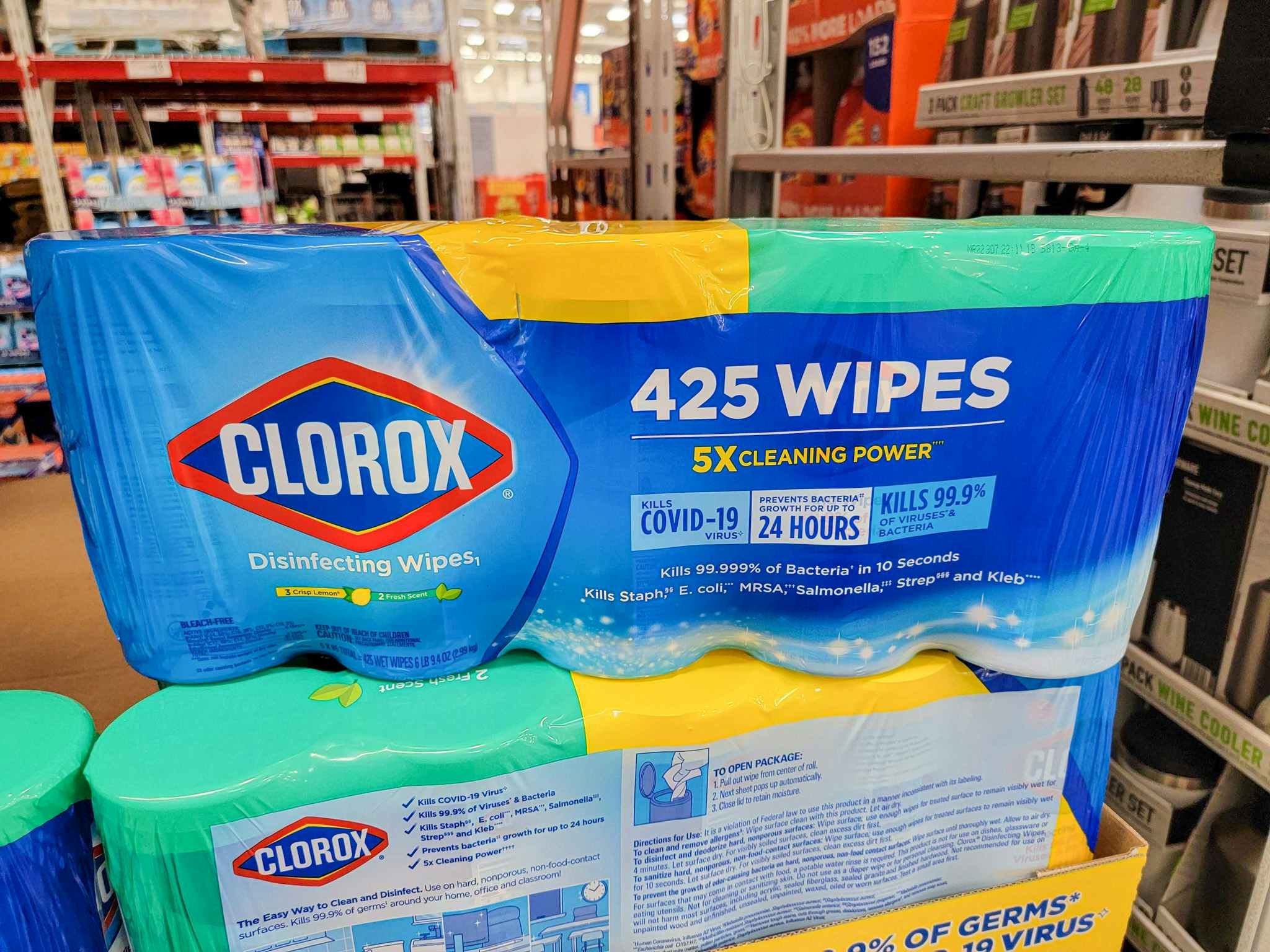 clorox wipes in store 