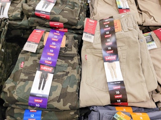 camo or khaki joggers