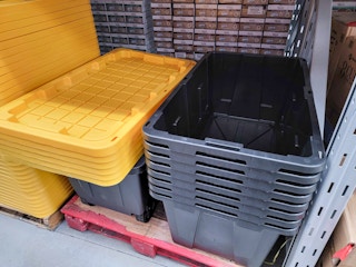 large storage bins