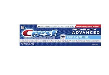 4 Crest or Oral-B Dental Care