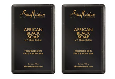 2 SheaMoisture Soap Bars