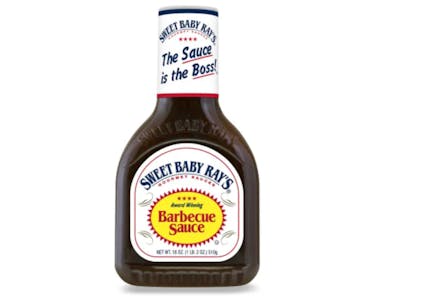 2 Sweet Baby Ray's Barbecue or Dipping Sauces