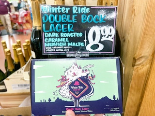 package of Trader Joe's Winter Ride Double Bock