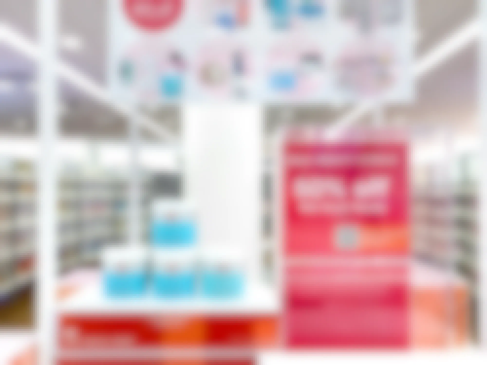 ulta love your skin event signage and dates with first aid beauty promo