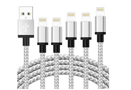 Charging Cables 5-Count