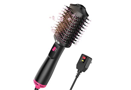 Professional One-Step Ionic Blow Dryer Hair Brush