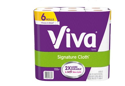 2 Viva Paper Towels 6-Packs