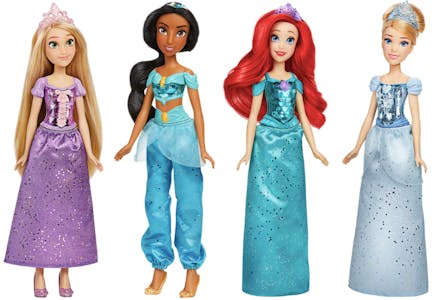 4 Disney Princess Dolls