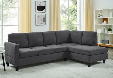 2-Piece Upholstered Sectional