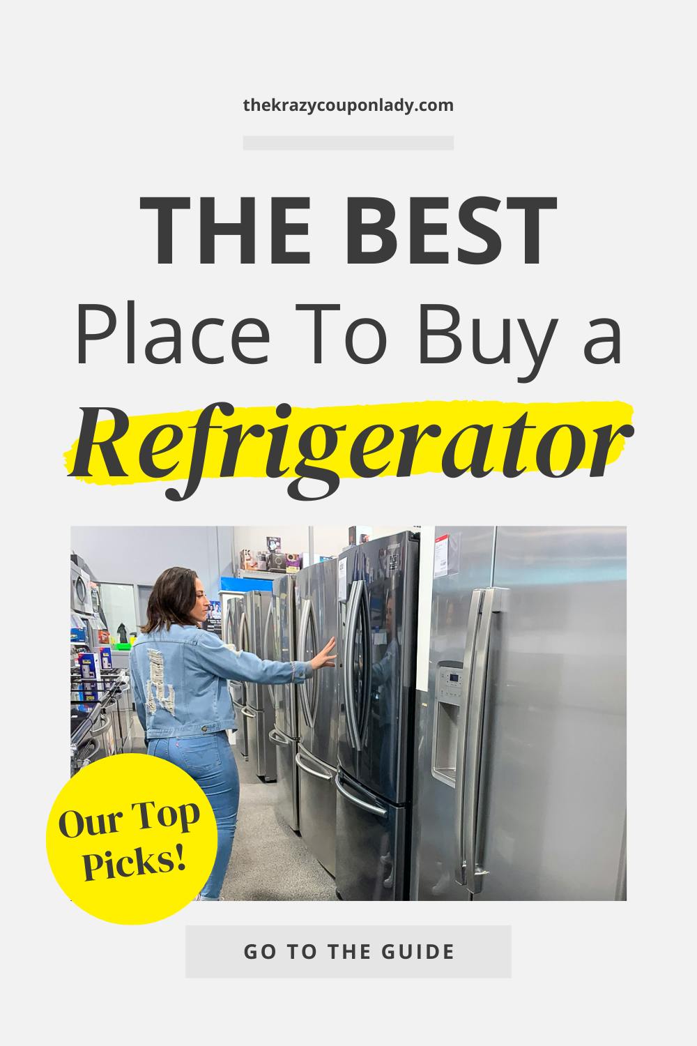 The Best Place to Buy a Refrigerator — Krazy Coupon Lady The Krazy