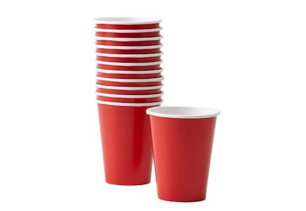 Disposable Red Cups 12-Pack