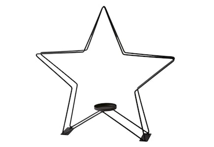 Wire Star Candle Holder