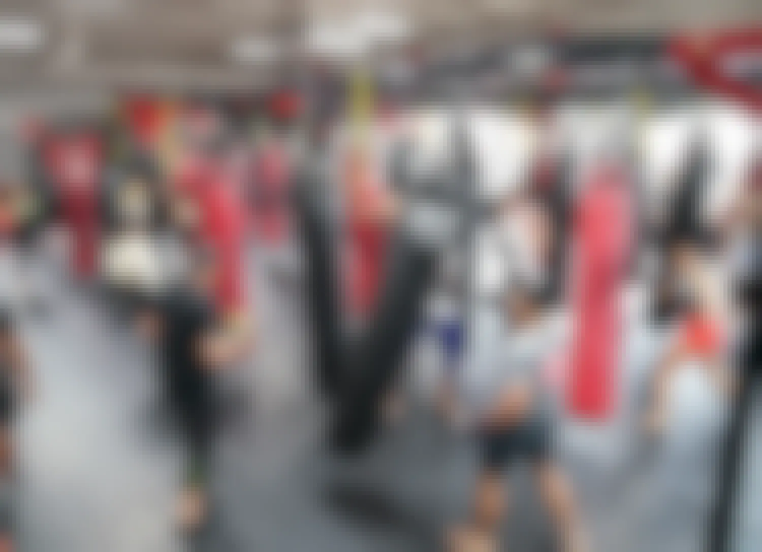people in boxing class at ufc gym location
