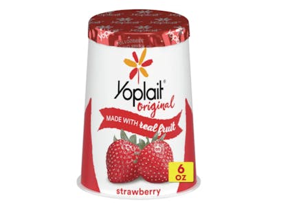10 Yoplait Yogurt Cups