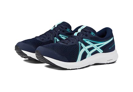 Asics Blue & Teal Running Shoes