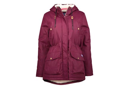Purple Fleece-Lined Jacket