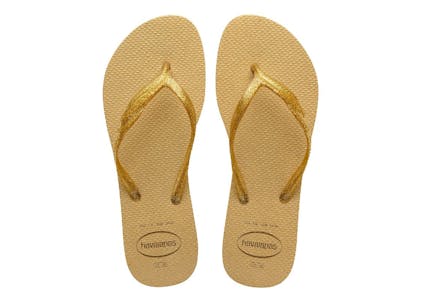 Havaianas Gold Flip-Flops