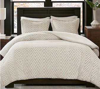 Ivory 3-Piece Comforter Set