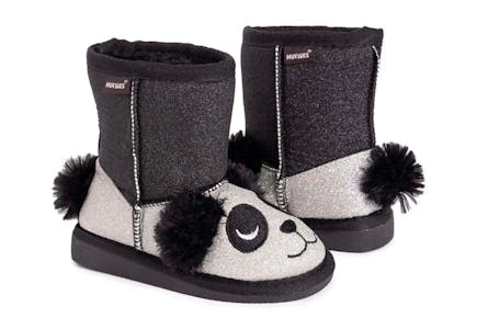 Muk Luks Kids' Panda Boots