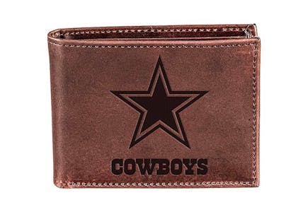 NFL Leather Bi-Fold Wallet