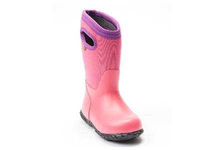 Pink & Purple Rain Boots