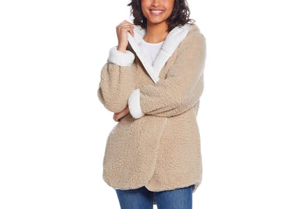Fleece Sherpa-Lined Jacket