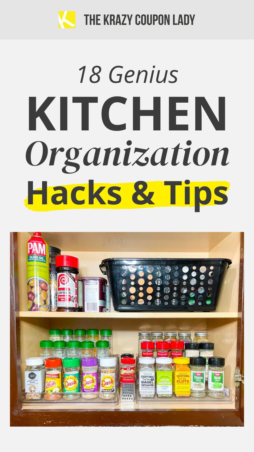18 Kitchen Organization Hacks to Help Keep Your Space Tidy