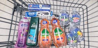 shopping haul roundup in walgreens cart