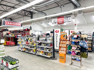 checkout sign in an ace hardware