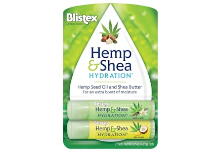 Blistex Hemp & Shea 2-Pack