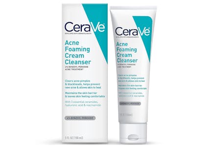 2 Cerave Acne Cleansers