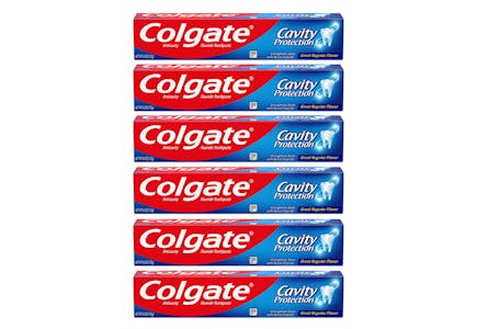 6 Colgate Toothpastes