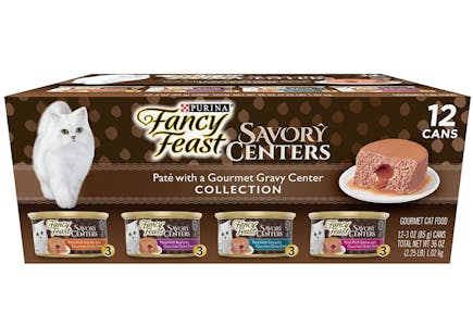 Purina Fancy Feast Savory Centers 24-Pack