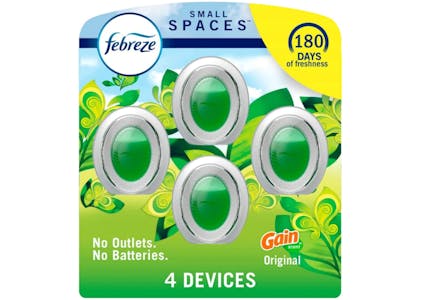 Gain Original Scent Febreze Small Spaces Air Freshener