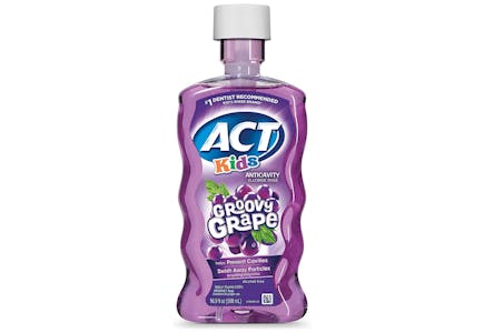3 Act Grape Mouthwash