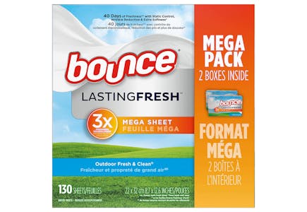 3 Bounce Dryer Sheets